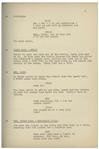 Moe Howard's 30pp. Script Dated May 1940 for The Three Stooges Film ''No Census, No Feeling'' -- Slight Dampstaining, Else Very Good